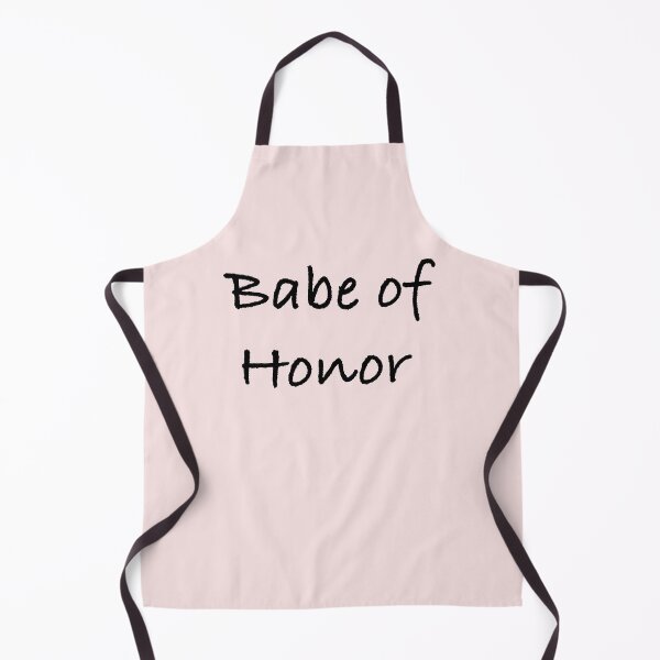 Item preview, Babe of Honor Wedding Party Shirt designed and sold by platinumknuckle.