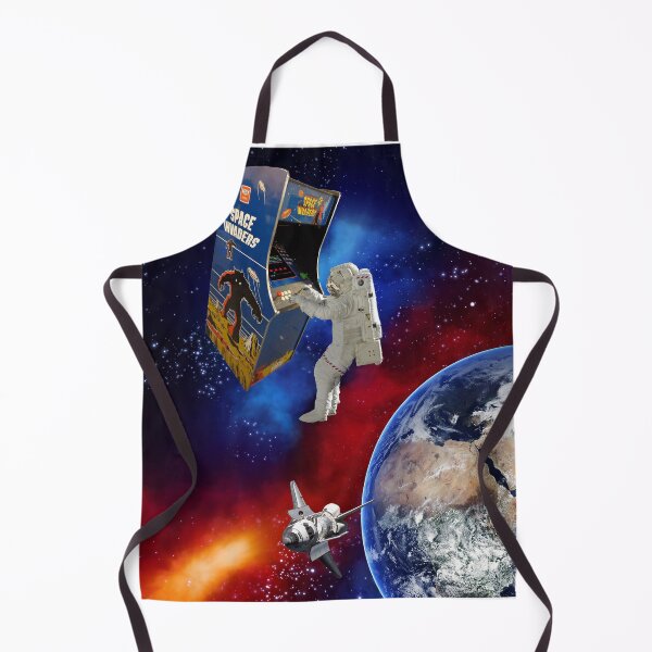 Item preview, Astronaut Protecting Earth from Space Invasion designed and sold by Laser Brain, Ink..