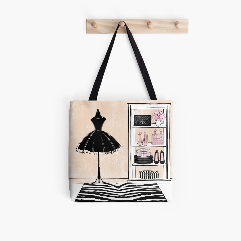 V&a dior 2025 sketch tote bag