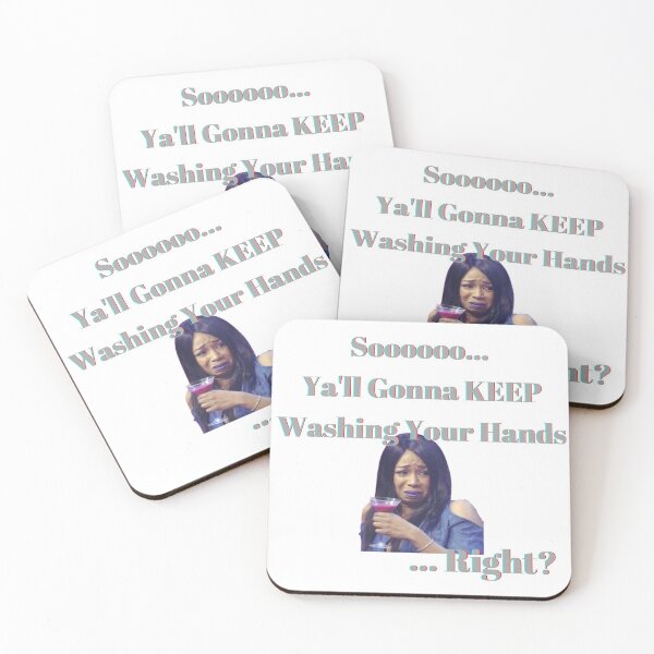 Item preview, Yall Keep Washing Your Hands designed and sold by Fabuluss4Life.
