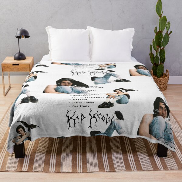 Kid Krow Conan Gray Throw Blanket