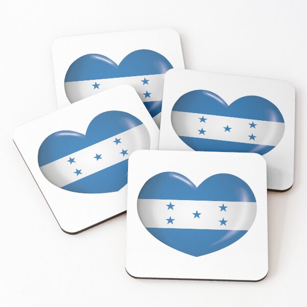 Item preview, Icon representing Honduras heart button flag. Ideal for catalogs of institutional materials and geography designed and sold by LucianoCosmo.