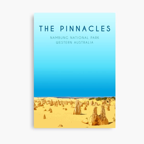 The Pinnacles, WA Canvas Print