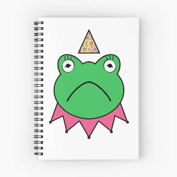 Item preview, Sad clown frog designed and sold by Emily Snead.