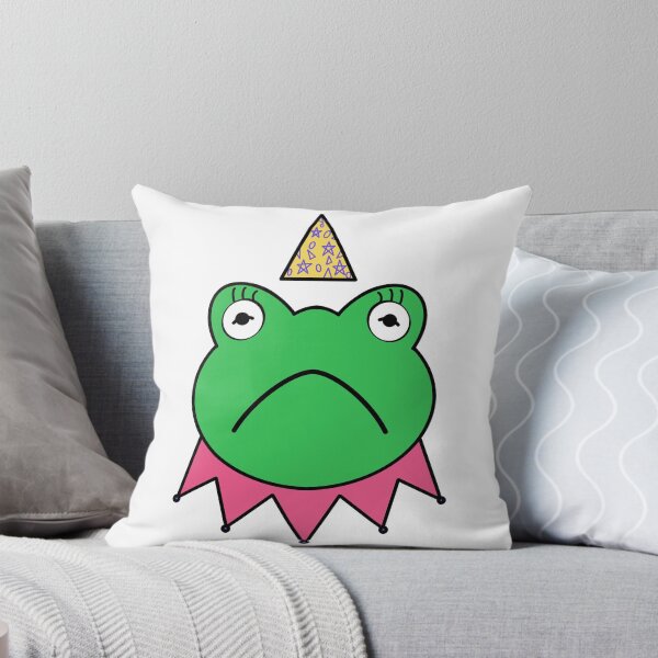 Item preview, Sad clown frog designed and sold by Emily Snead.