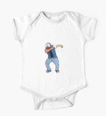 Ash Ketchum Dab Baby Body Kurzarm
