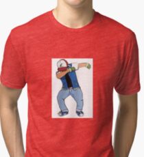Ash Ketchum Dab Tri-blend T-Shirt