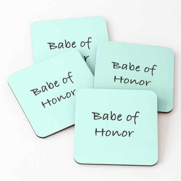 Item preview, Babe of Honor Wedding Party Shirt  designed and sold by platinumknuckle.