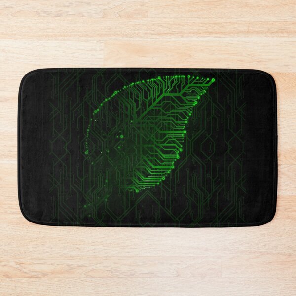 Item preview, Green circuit board tech Leaf designed and sold by jc007.