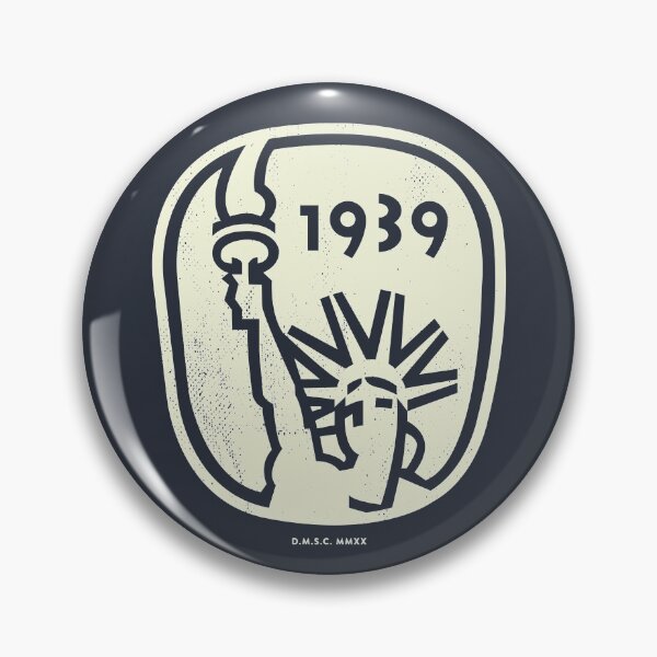 Item preview, 1939-40 World's Fair, New York - '1939' Statue of Liberty Logo (Alternate) designed and sold by deadmansupplyco.