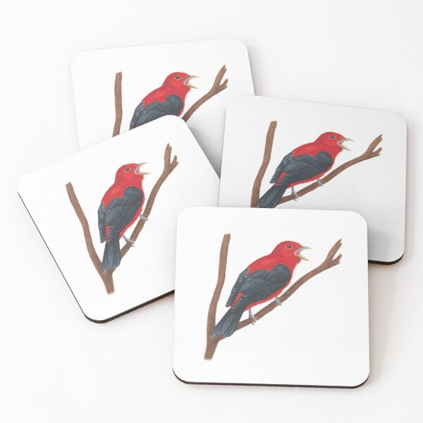 Item preview, Scarlet Tanager designed and sold by Alexis Rodefer.