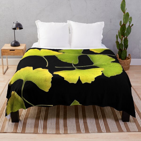 Item preview, Chartreuse Ginkgo Leaf Collage designed and sold by therandomimage2.