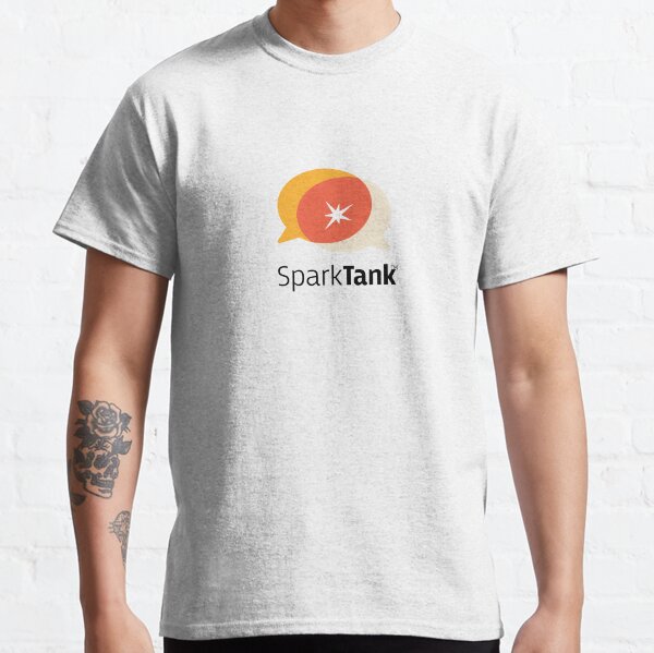 Logo and black text Classic T-Shirt