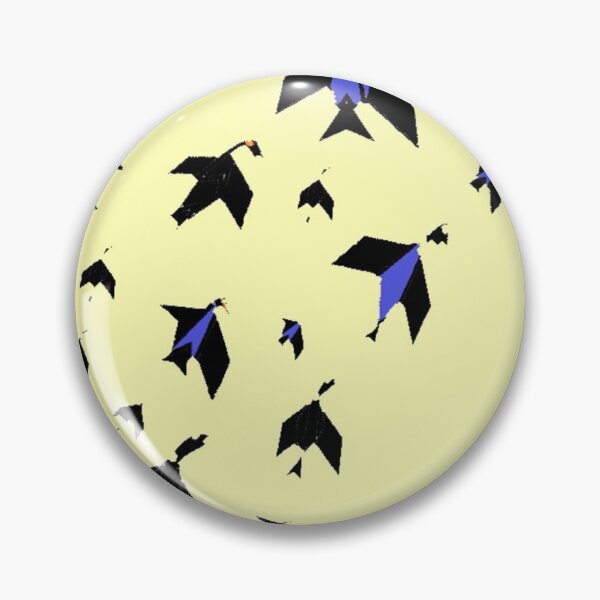 Item preview, A Flock of Startled Birds 5000 designed and sold by silvasm516.