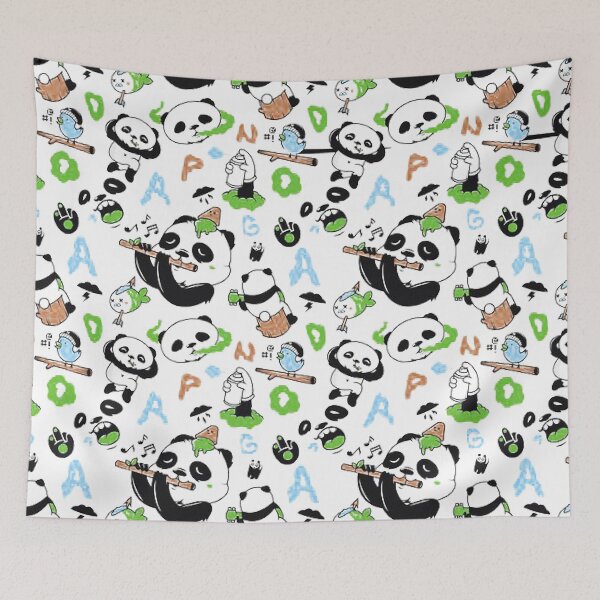 Item preview, Panda Alphabets Pattern designed and sold by SherriMans.