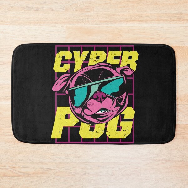 Item preview, Cyber Pug designed and sold by cherrypicks.