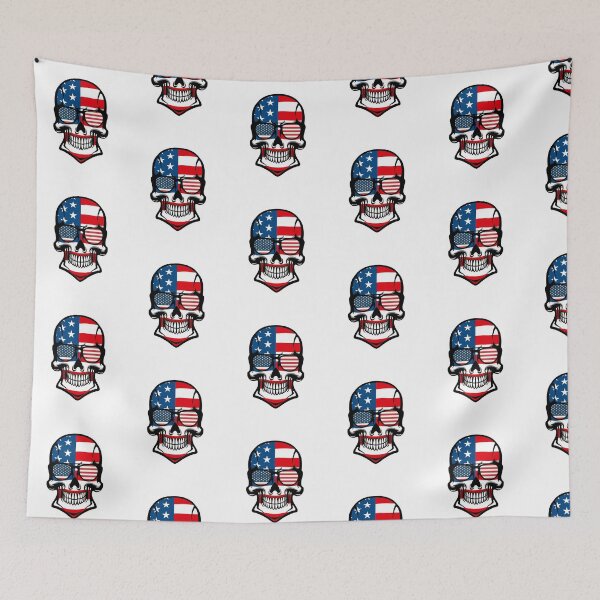 Item preview, Proud American Skull designed and sold by widianeworld.