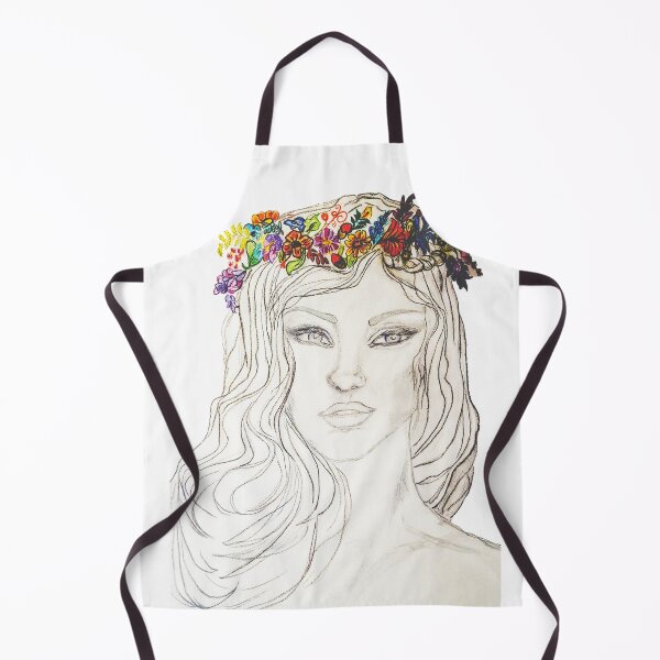 Item preview, Young girl with flower crown designed and sold by Galeria-S.