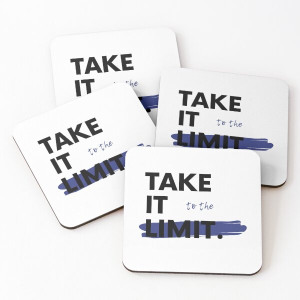 Item preview, Take It To The Limit Saying Statement Motivation designed and sold by DerEmmat.