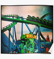 Hulk Coaster Poster