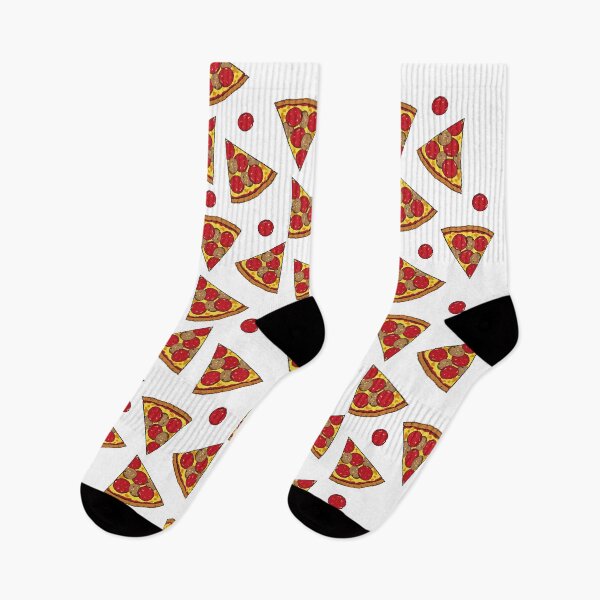 Item preview, pieces of pizza with pepperoni designed and sold by hateeyes.