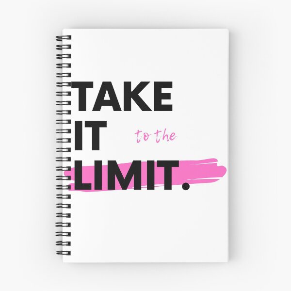 Item preview, Take It To The Limit Saying Statement Motivation designed and sold by DerEmmat.