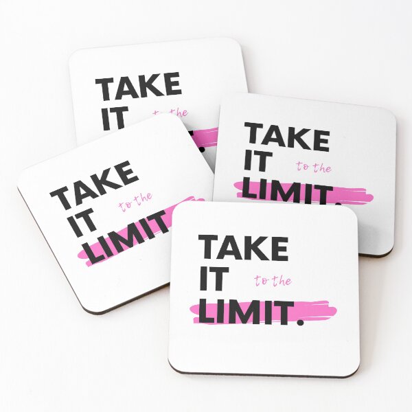 Item preview, Take It To The Limit Saying Statement Motivation designed and sold by DerEmmat.