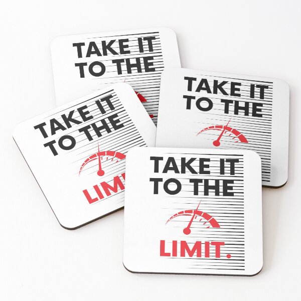 Item preview, Take It To The Limit Saying Statement Motivation designed and sold by DerEmmat.