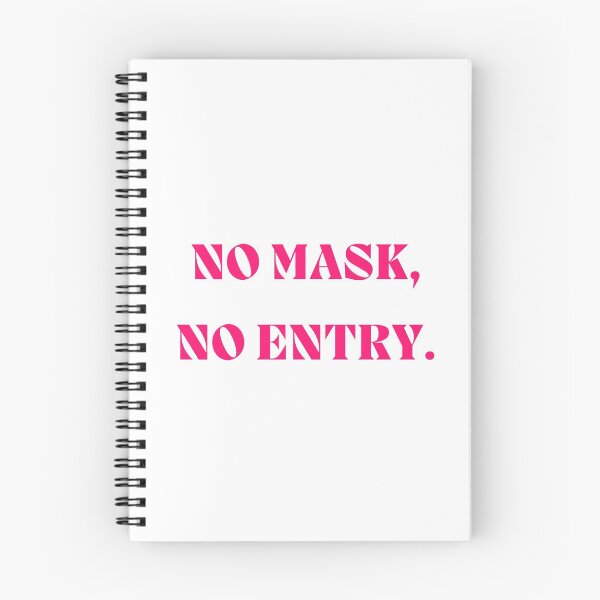 Item preview, NO MASK, NO ENTRY designed and sold by Trianglegreen.