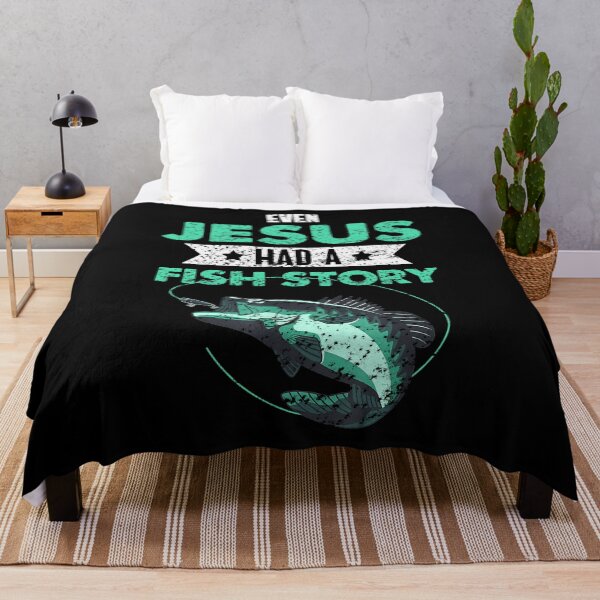 Artikelvorschau, Angeln zitiert Geschenk Jesus Vater eine Fischgeschichte entworfen und verkauft von BrennaEirlys.