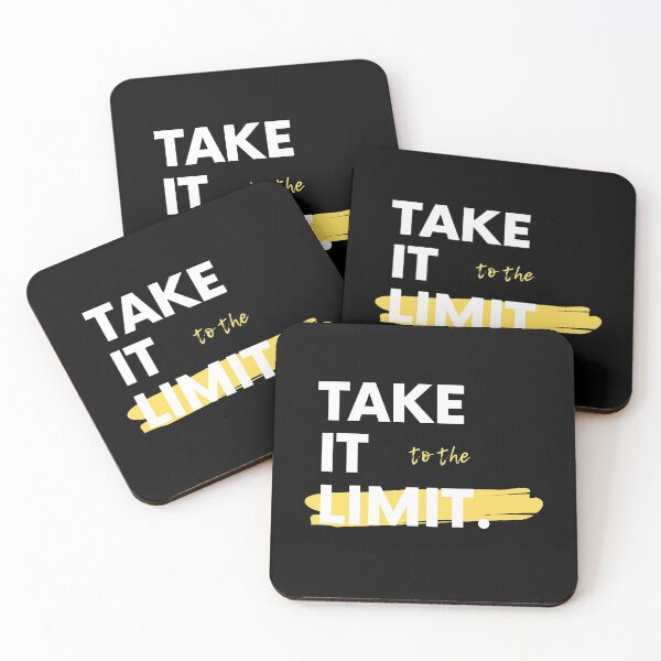 Item preview, Take It To The Limit Saying Statement Motivation designed and sold by DerEmmat.