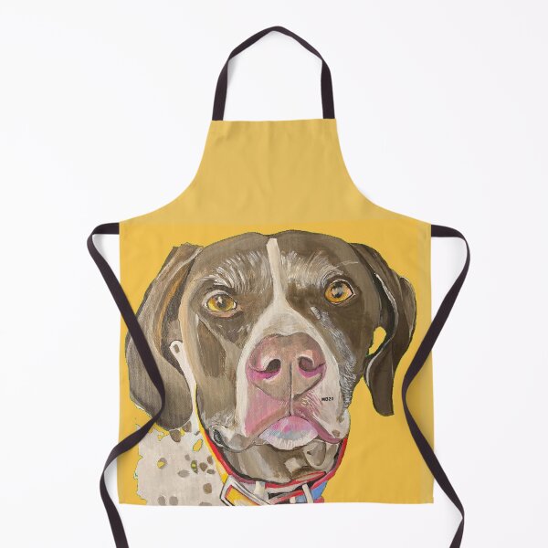 Item preview, German Shorthaired Pointer Yellow designed and sold by Meredith Brooks.