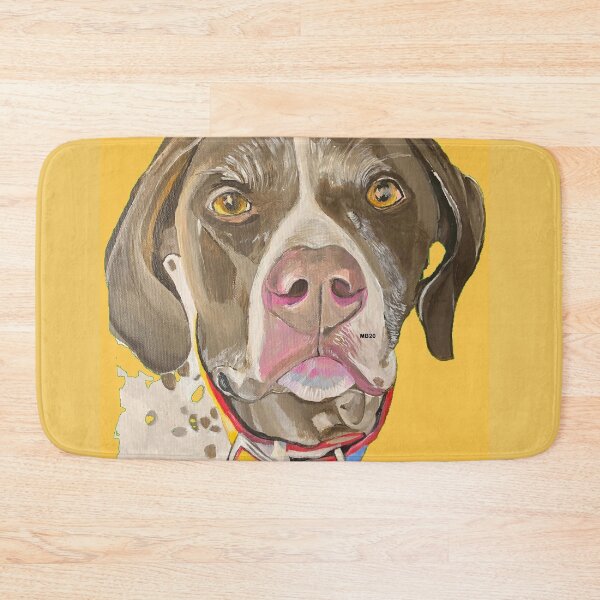 Item preview, German Shorthaired Pointer Yellow designed and sold by Meredith Brooks.