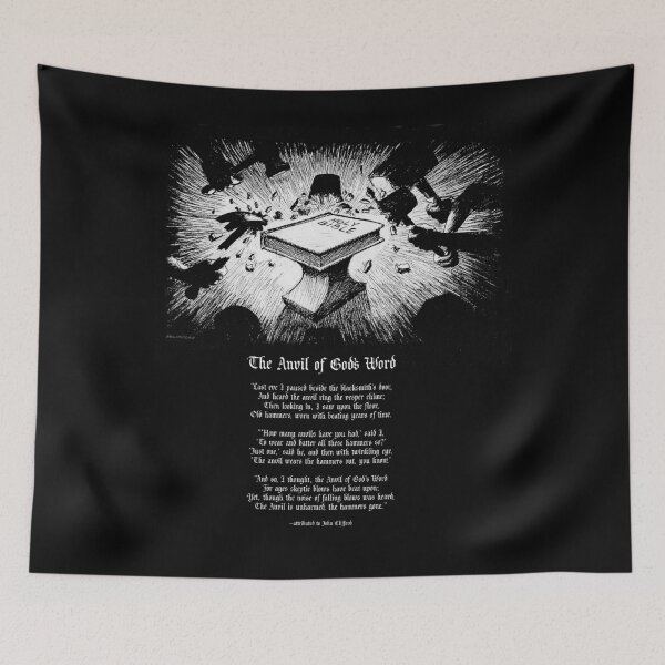 Item preview, The Anvil of Gods Word designed and sold by Pictures With A Message.