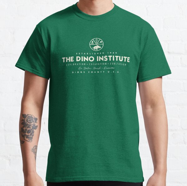 The Dino Institute - Theme Park Series Classic T-Shirt