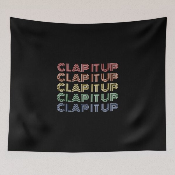 Item preview, Motivational Clap it up Hannah Frankson Peloton Quote designed and sold by JellyAF.