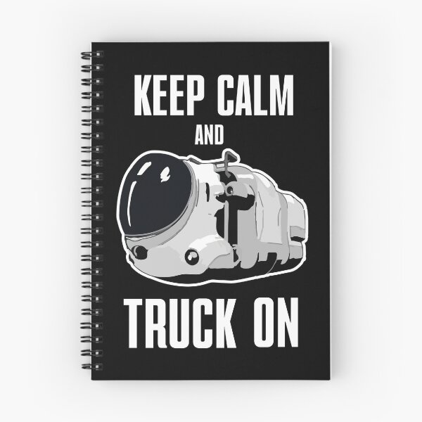 Item preview, Keep calm and truck on designed and sold by Mercatus.