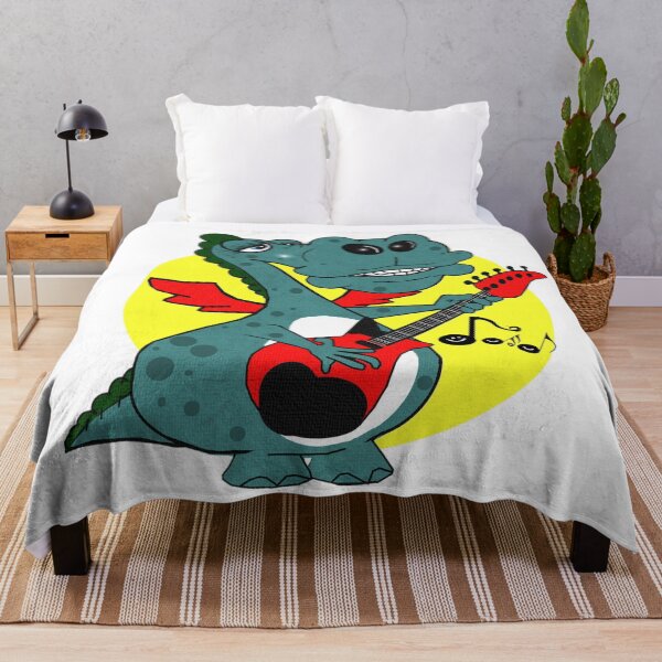 Item preview, Rock and roll dinosaur designed and sold by Shirley cute art .