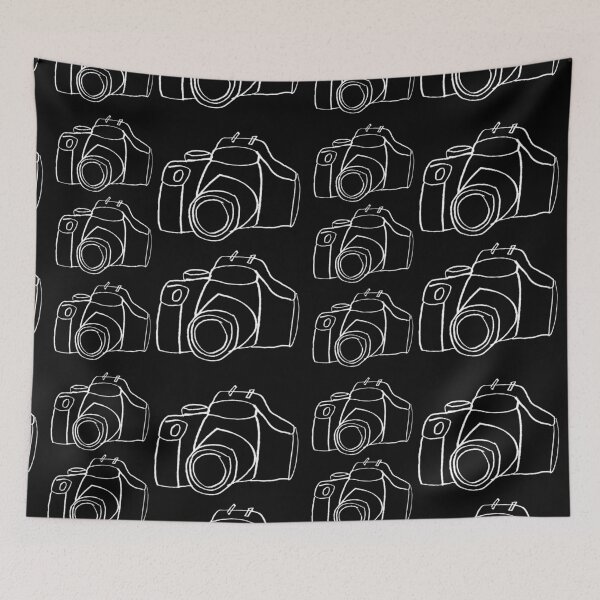 Item preview, Camera Camera Pattern designed and sold by badlydrawnbabe.