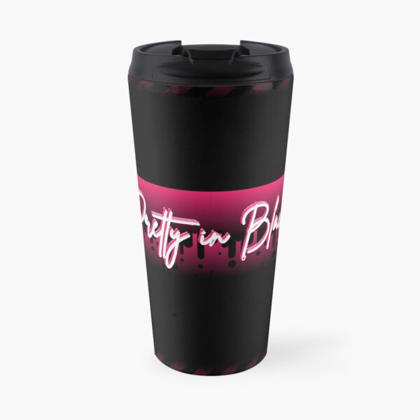 Pretty in Black Travel Mug