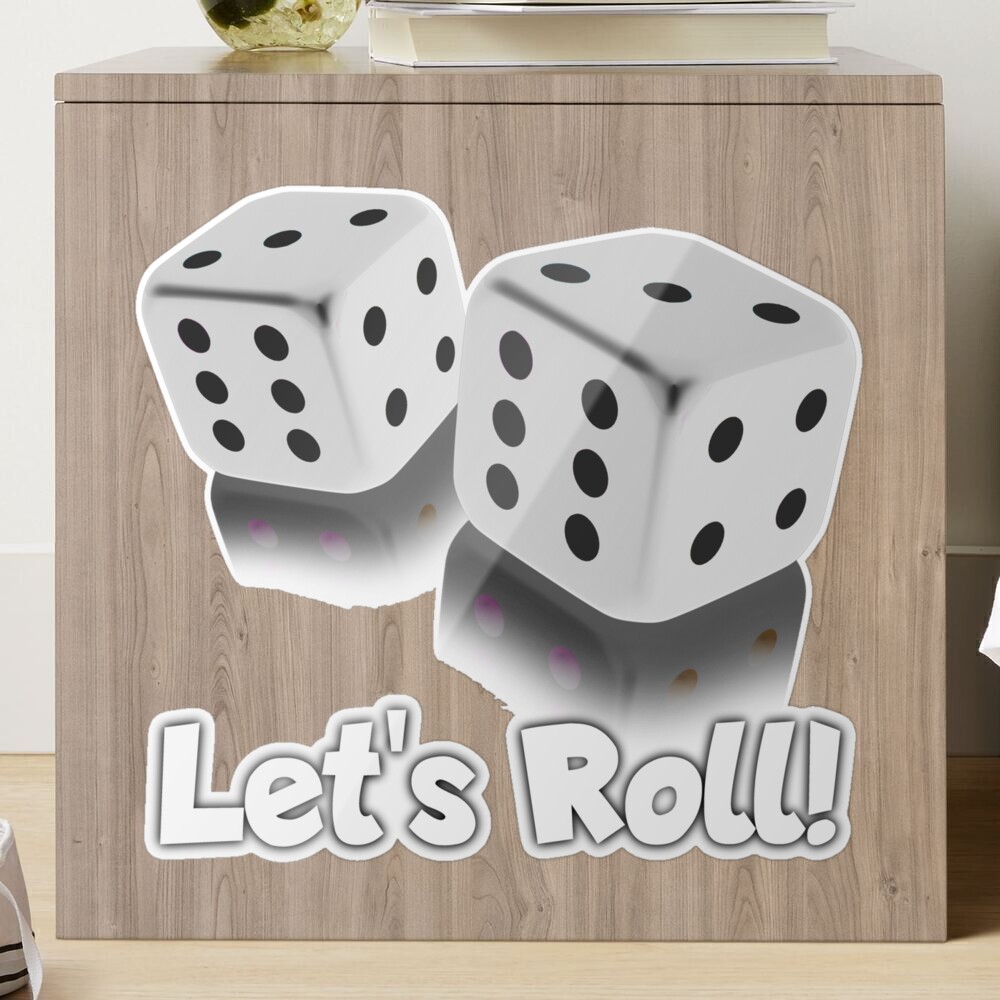 This Is How I Roll Dice Funny Game Bet Casino Wall Decals for