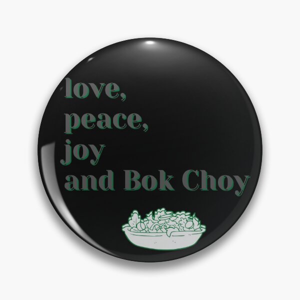 Item preview, Peace, Love, Joy and Bok Choy designed and sold by Fabuluss4Life.