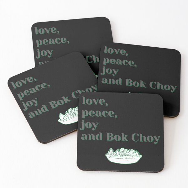 Item preview, Peace, Love, Joy and Bok Choy designed and sold by Fabuluss4Life.
