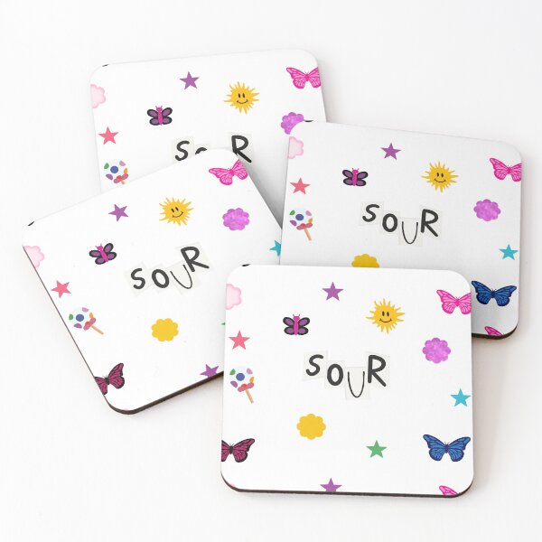 Item preview, SOUR Album Cover Sticker Pack designed and sold by Jess Designs.