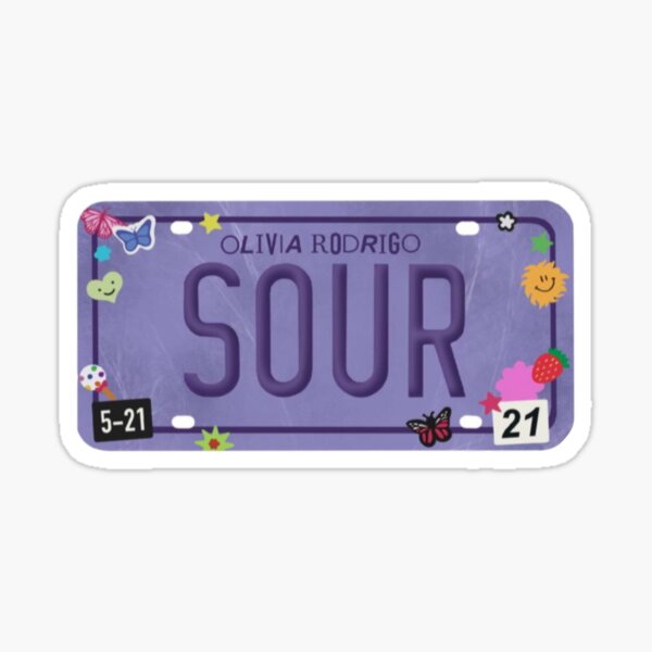 Sour Olivia Rodrigo Sticker