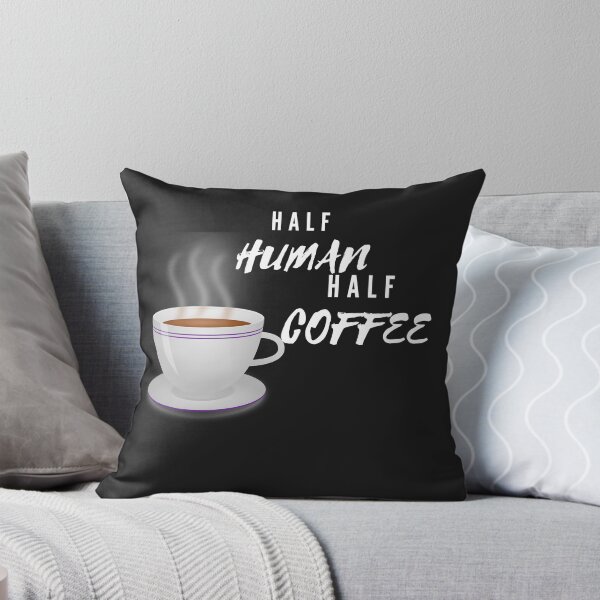 Item preview, Half Human Half Coffee - Funny Coffee Saying Gift Classic T-Shirt designed and sold by Kritsanasupha.