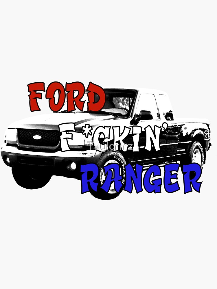 Stickers Ford Ranger - Autocollant 4x4