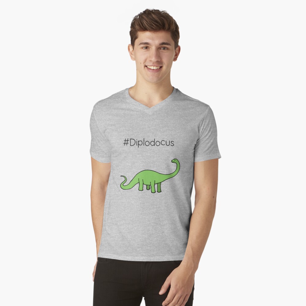 Item preview, V-Neck T-Shirt designed and sold by Cecca-Designs.