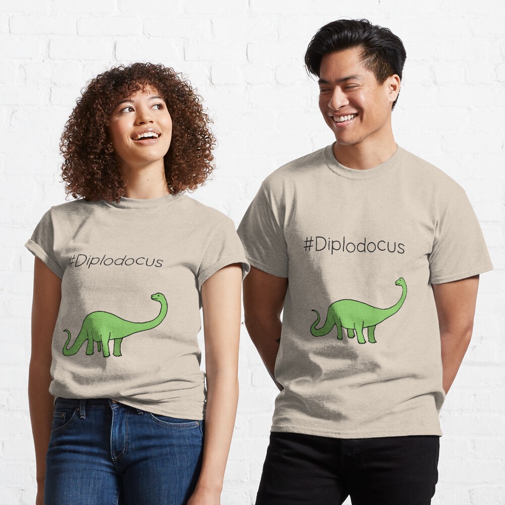 #Diplodocus - dinosaur design by Cecca Designs Classic T-Shirt