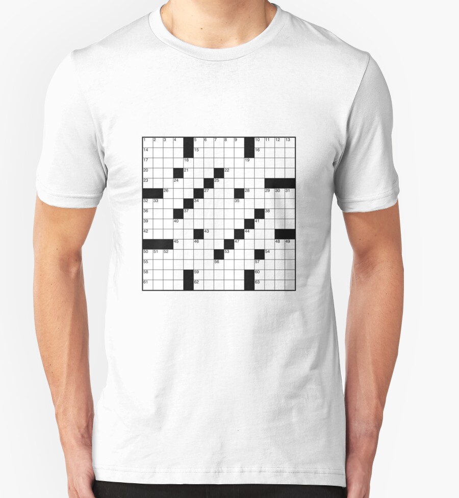 quot Crossword quot T Shirts Hoodies by Blayde666 Redbubble